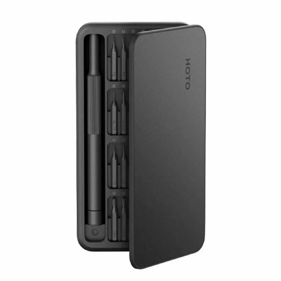 Отвертка Xiaomi Hoto Precision Screwdriver Set 28 в 1 (QWLSD009) (черный)