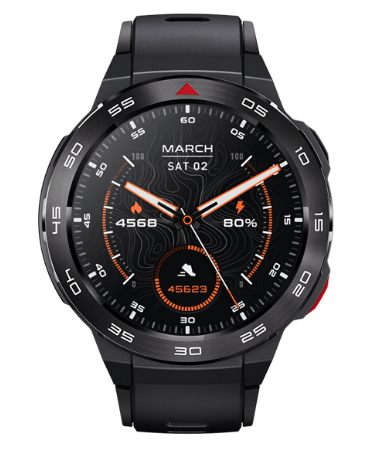 Умные часы Xiaomi Mibro GS Pro (XPAW013) (черный)