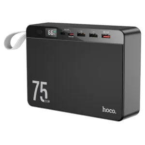 фото Универсальный внешний аккумулятор Hoco J94 75000mAh USBx3/ Micro USB/ Type-C (черный)
