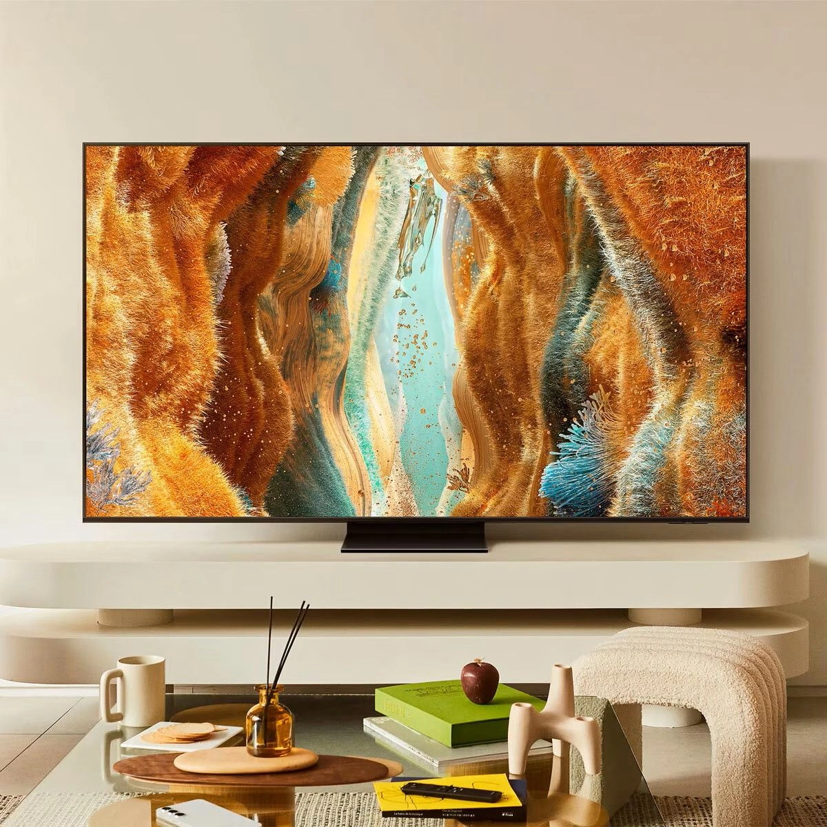 Телевизор Samsung QE85QN70FAUXRU, 85", QLED 4K UHD, 144 Гц, Smart TV (Tizen) — фото 3