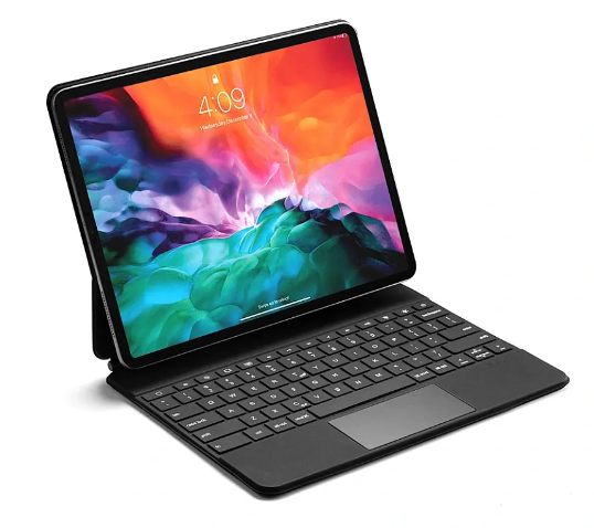 фото Чехол-клавиатура WIWU Magic Keyboard для Apple iPad Pro 11 (2024) русская раскладка (MK002) (черный)
