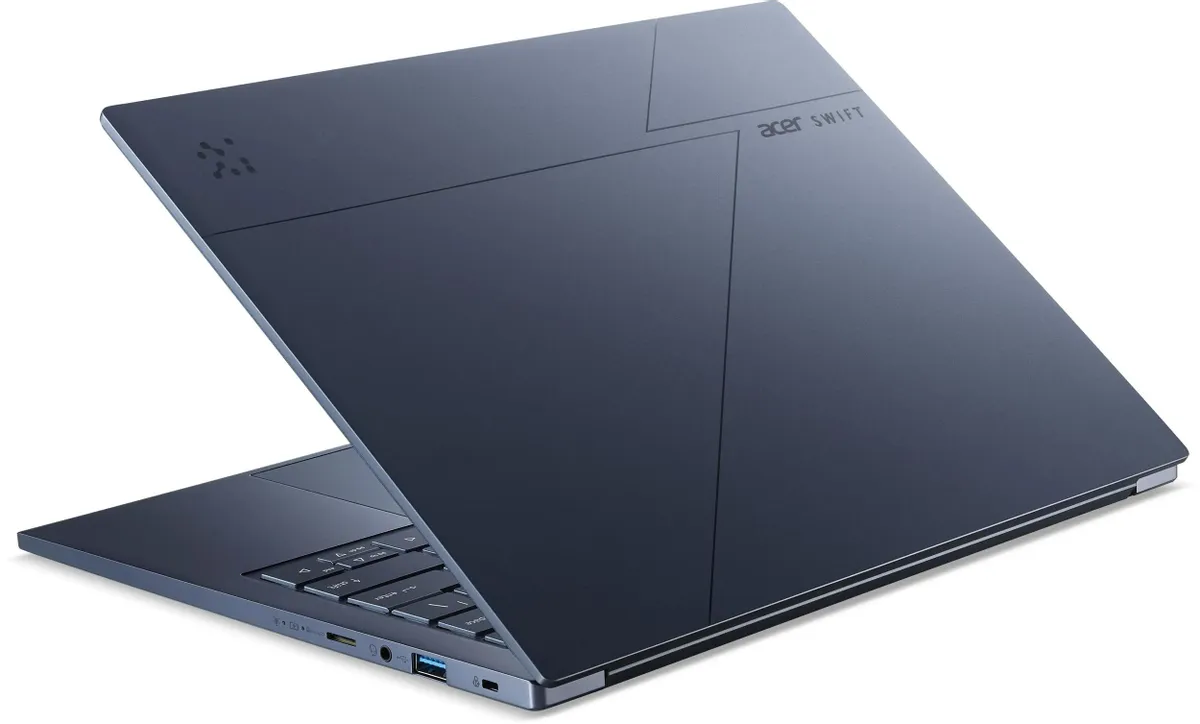 Ноутбук Acer Swift Go 14 AI SFG14-75-974A (14" WUXGA OLED, Intel Core Ultra 9 288V, 32Gb, 1Tb SSD, noOS) (Синий) — фото 2