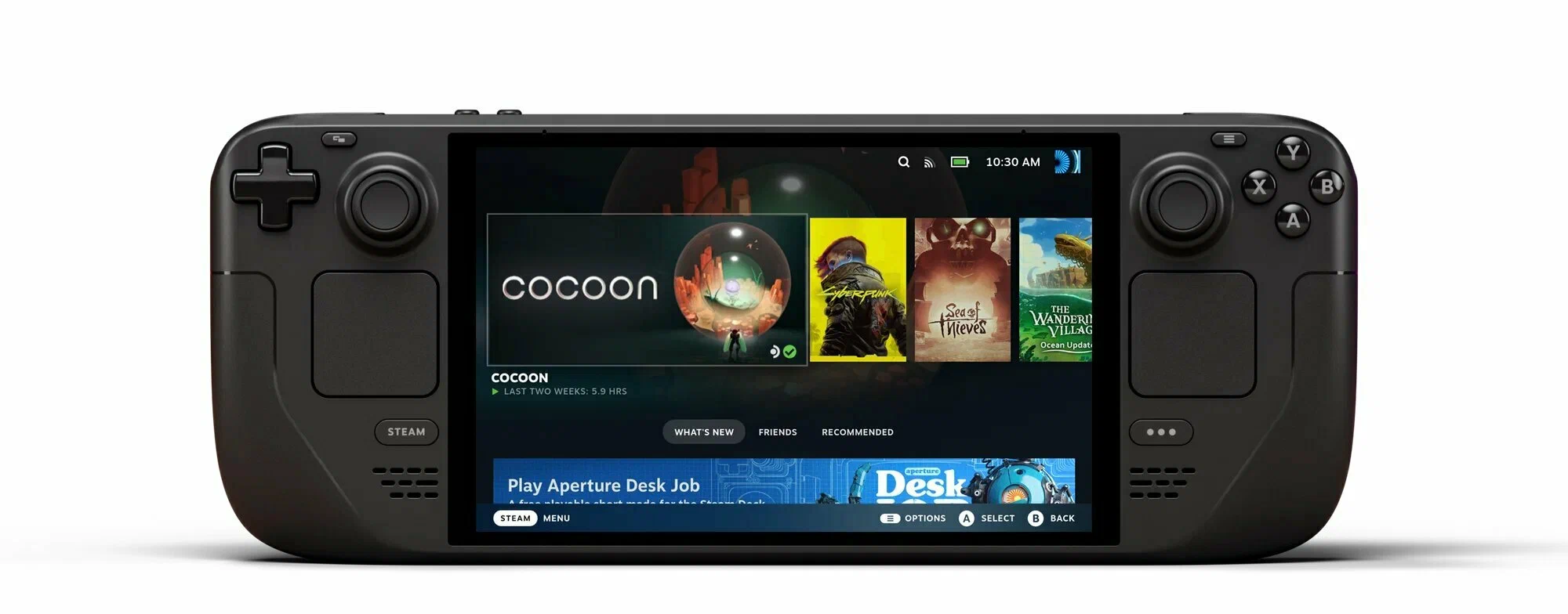 Купить Игровая приставка Valve Steam Deck OLED 512Gb (Black) в