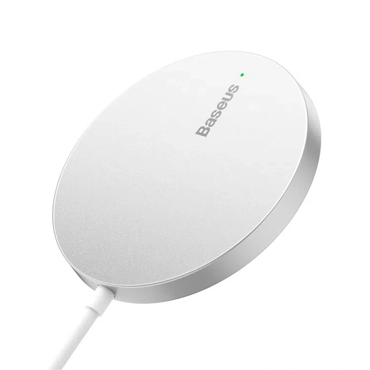 Беспроводное зарядное устройство Baseus Simple Mini3 Magnetic Wireless Charger 15W CCJJ040012 белый 2600₽