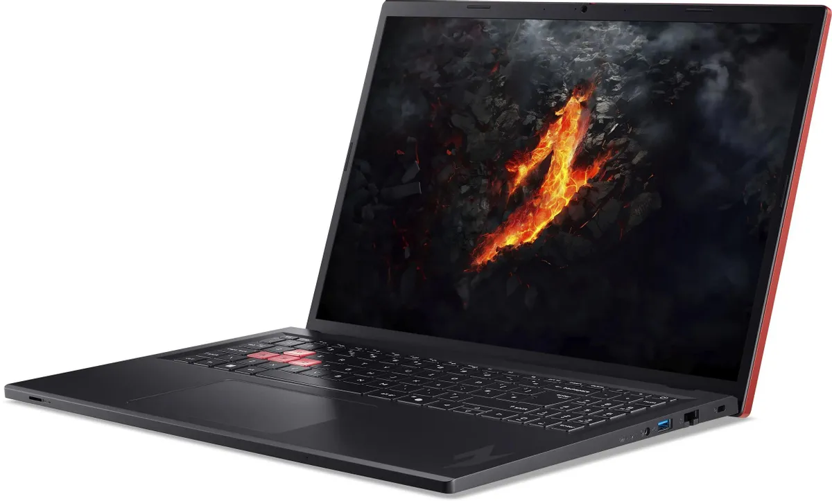 Ноутбук Acer Nitro Lite 16 NL16-71G-57PK (16" IPS, Intel Core 5 210H, 16Gb, 512Gb SSD, NVIDIA GeForce RTX 3050, noOS) (Черный) — фото 4