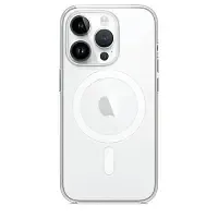фото Чехол-накладка Kzdoo Mag Guardian Magsafe для iPhone 15 Pro Max силиконовый (прозрачный)