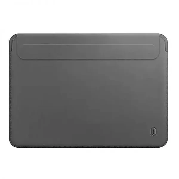 фото Чехол для ноутбука WIWU Skin Pro II PU Leather Sleeve для Apple MacBook Air 13.6" (серый)