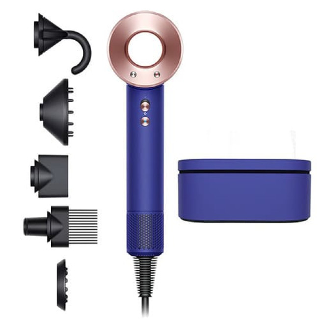 Фен Dyson Supersonic HD08 (Blue/Gold) with Case