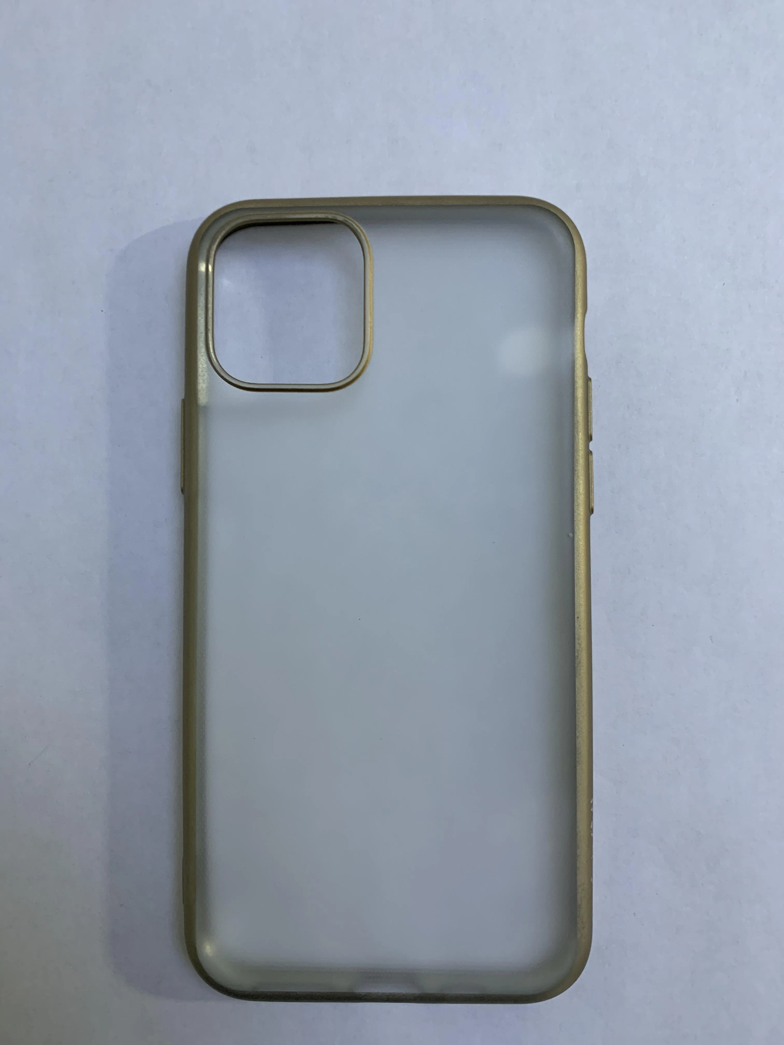фото Чехол-накладка FaisON Stylish Series для Apple iPhone 11 Pro силиконовый (золотой)