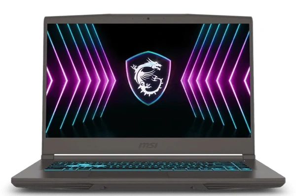 Ноутбук MSI Thin 15 B2RVE-3450XRU (15.6" IPS, Intel Core 5 210H, 16Gb, 512Gb SSD, NVIDIA GeForce RTX 4050 6Gb, noOS) (Серый)