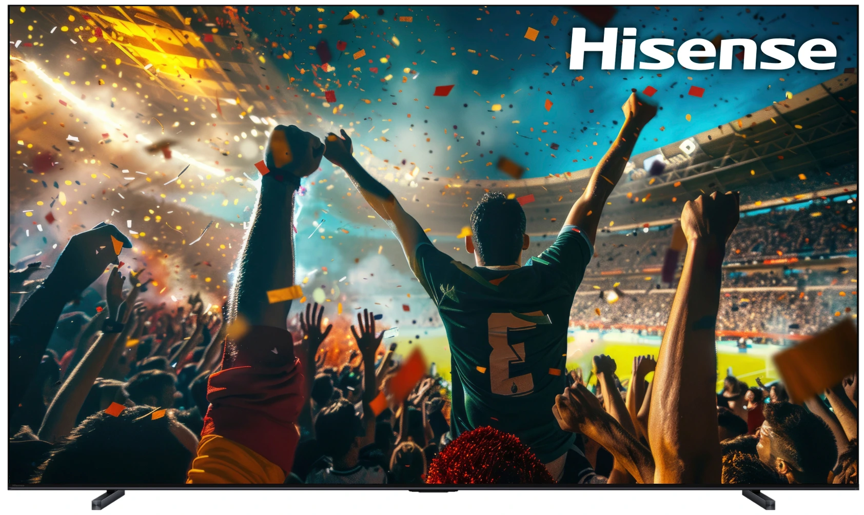 Телевизор Hisense 100U7Q, 100", LED 4K UHD, 165 Гц, Smart TV