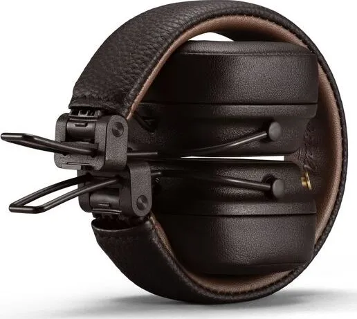 Беспроводные Bluetooth стерео-наушники Marshall Major V (Brown) Б/У — фото 3