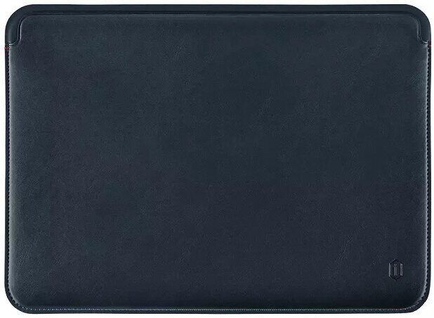фото Чехол для ноутбука WIWU Skin Pro Platinum Tech Leather Sleeve для Apple MacBook Pro 13.3" (синий)