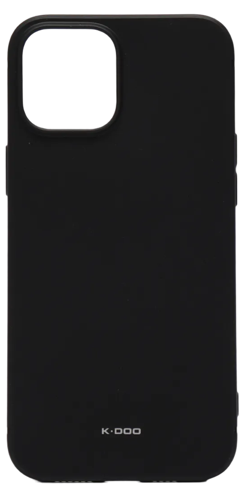 фото Чехол-накладка Kzdoo Q Series для Apple iPhone 14 Pro Max силиконовый (черный)