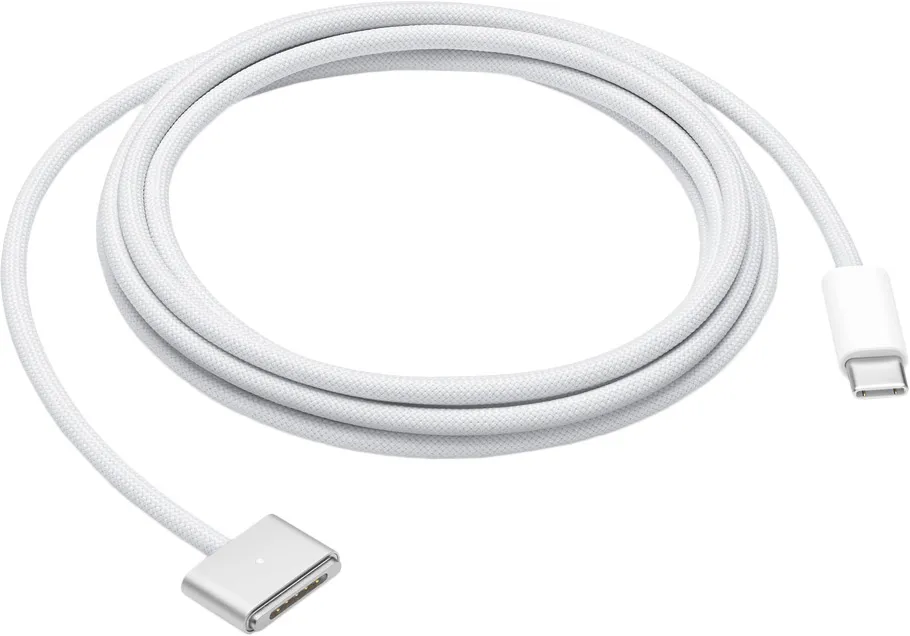 Кабель Apple USB-C на MagSafe 3 2m (MLYV3) (белый) б/у
