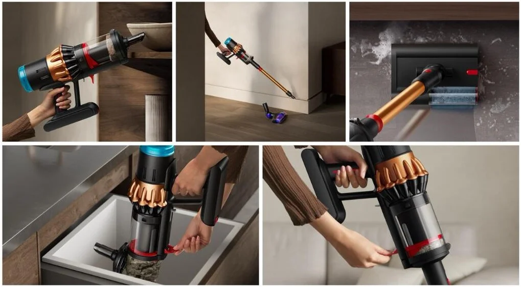 Пылесос Dyson V16 (DS60) Piston Animal Submarine (SV53-A) (Black/Gold) EU (492969-01)