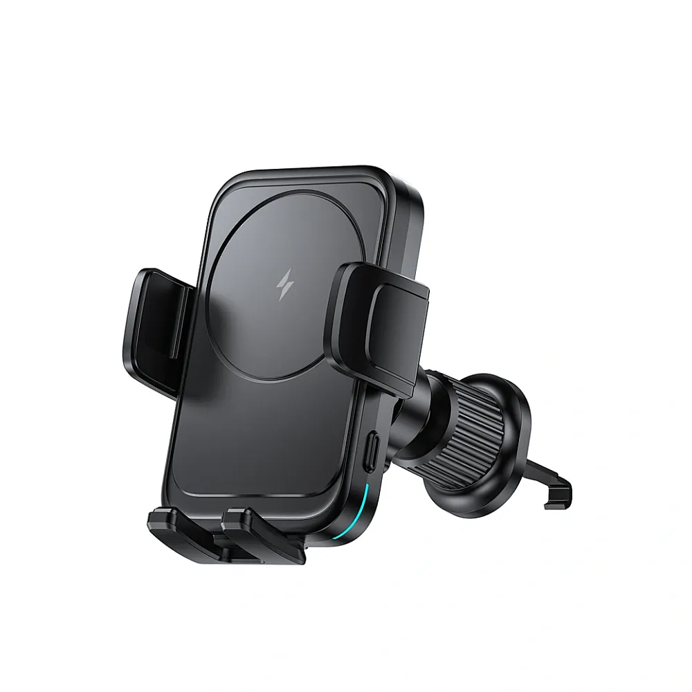 Автомобильный держатель Wiwu CH-321 Almighty Series 15W в воздуховод для смартфона (Black)