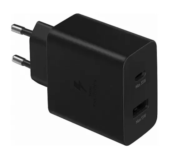фото Сетевое зарядное устройство Samsung Super Fast Charger Type-C/USB 3.0 35W (черный) 