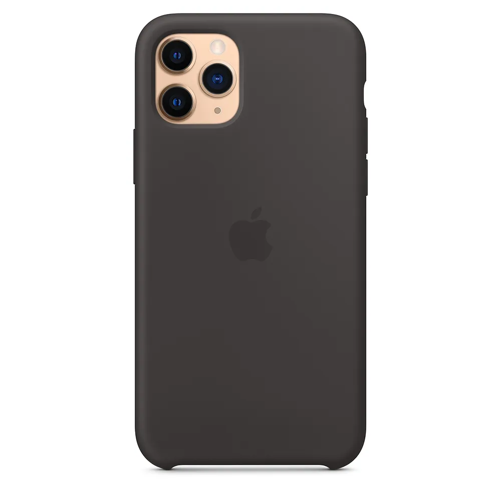 фото Чехол-накладка Silicone Case Series для Apple iPhone 11 Pro Max (черный)