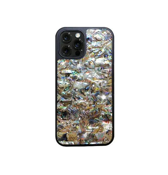 фото Чехол-накладка K-Doo Seashell для iPhone 13 Pro Max пластиковый (черный)