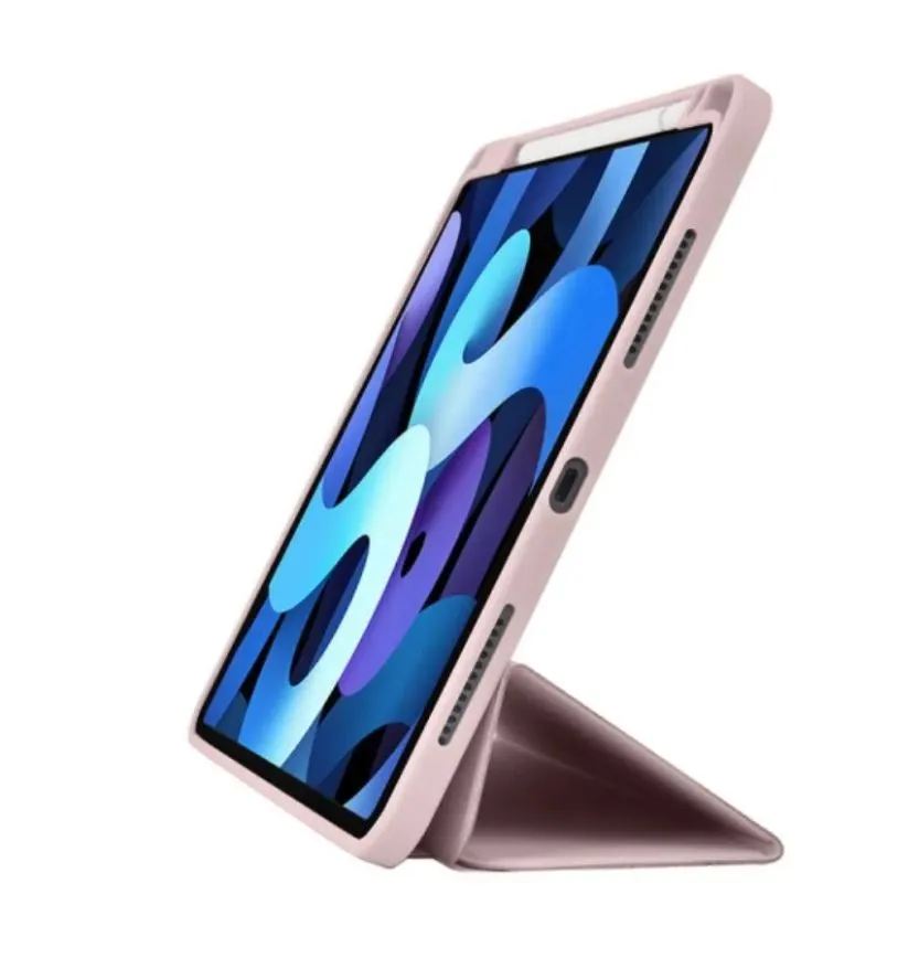 фото Чехол-книжка WIWU Protective Case для Apple iPad Pro 11 (2024), с подставкой и отделением под стилус (розовый)