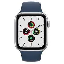 Apple Watch SE 40mm Siver Aluminum Case with Abyss Blue Sport Band Б/У (Нормальное состояние)
