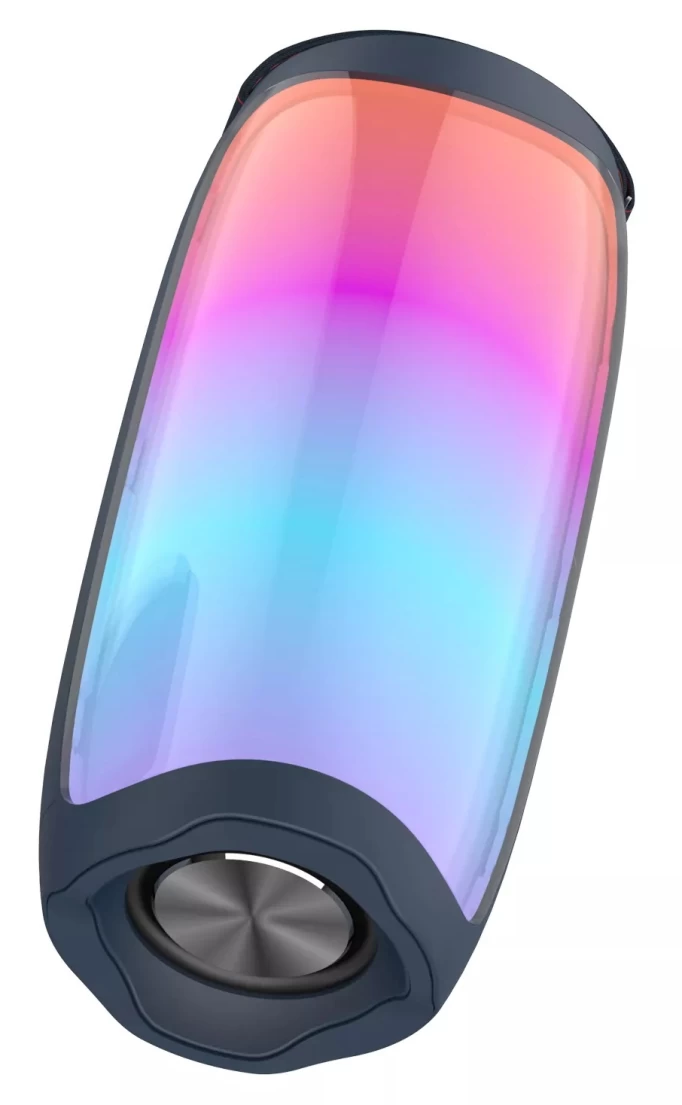 фото Портативная акустика WiWU Thunder Speaker P40 Mini с подсветкой (Dark Blue)