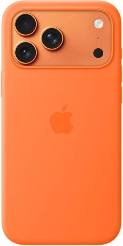 фото Чехол-накладка Silicone Case Series для iPhone 17 Pro Max (оранжевый)