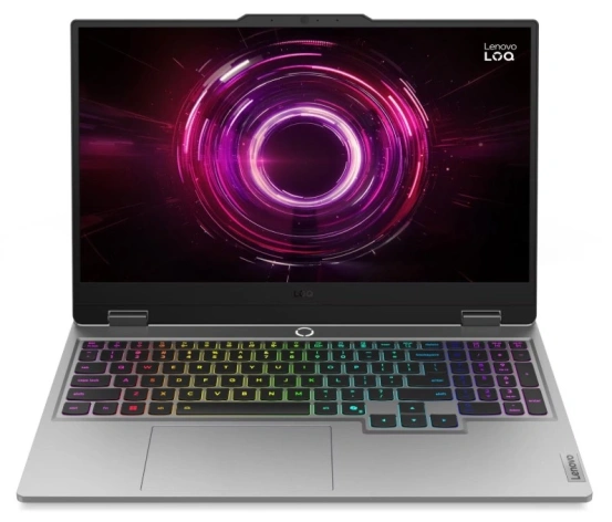 Ноутбук Lenovo LOQ 15AHP10 (15.6", IPS, AMD Ryzen 7 250, 32GB, 1024GB SSD, NVIDIA GeForce RTX 5050 8GB, Без ОС) (Серый)