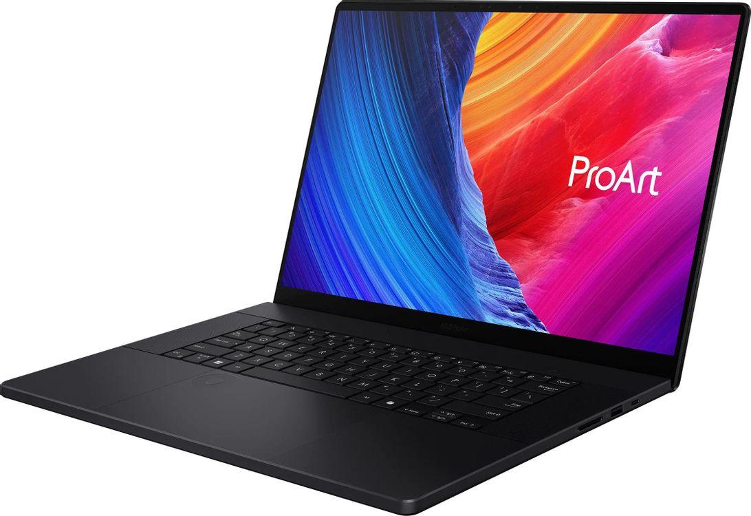 Ноутбук ASUS ProArt P16 H7606WX-SE042X (16" 3.8K OLED, AMD Ryzen AI 9 HX 370, 64Gb, 2Tb SSD, NVIDIA GeForce RTX 5090 24Gb, Windows 11 Pro) (Черный) — фото 3