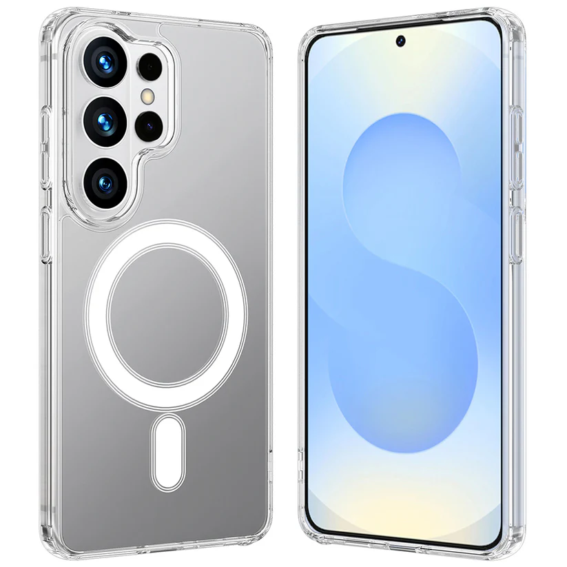 Чехол-накладка Kzdoo Iceguard Magsafe для Samsung Galaxy S26 Ultra пластиковый прозрачный 2400₽