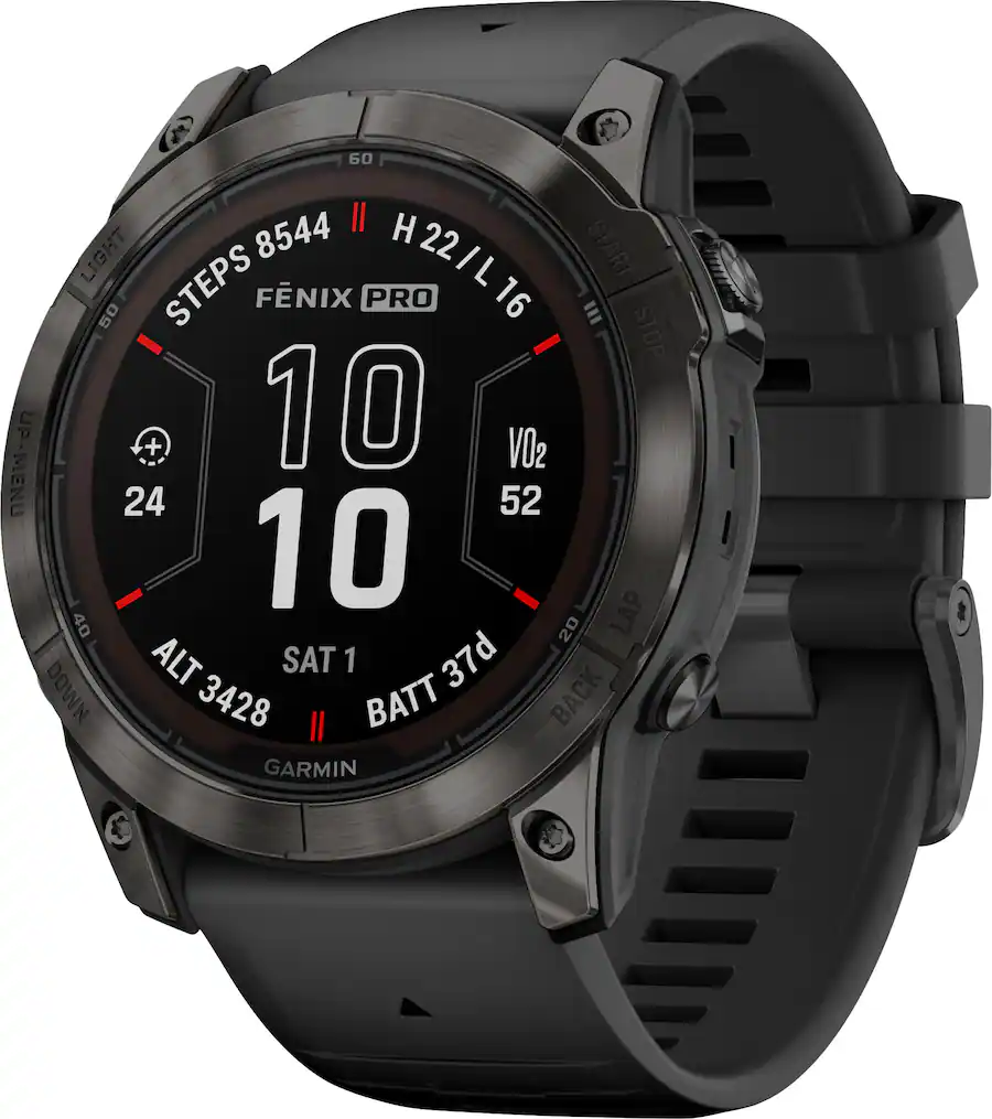 Смарт-часы Garmin Fenix 7X Pro Sapphire Solar (Black) (010-02778-10)