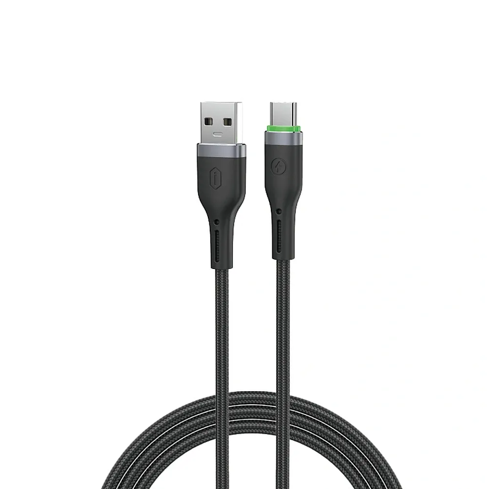 Кабель WIWU Orginlink USBType-C Wi-C067 1м черный 1100₽