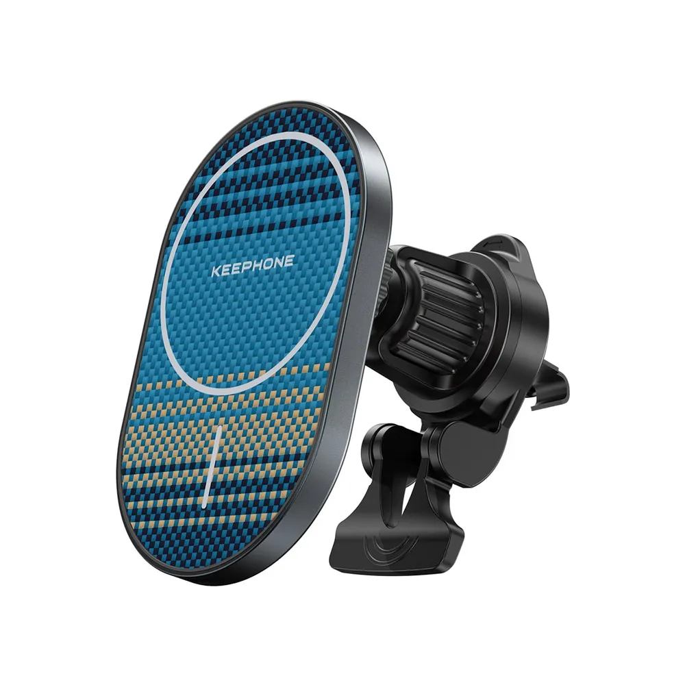 Автомобильный держатель Keephone Kevlar Seanova с беспроводной зарядкой в воздуховод 15W Moonrise 3200₽
