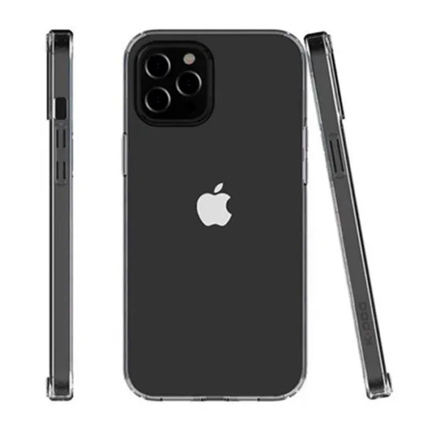 Чехол-накладка K-Doo Guardian Case для iPhone 12 Pro Max силиконовый (прозрачный)