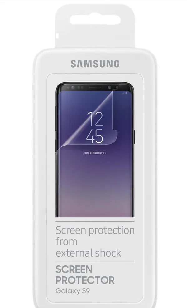 фото Защитная пленка Samsung для Galaxy S9 (прозрачная) (ET-FG960CTEGRU) 