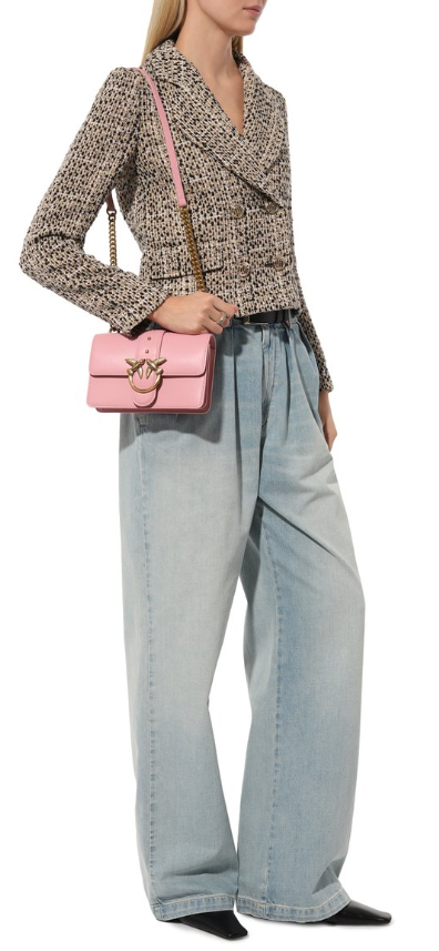 Сумка PINKO Love One Mini CL PE 23 PLTT (100059A0NF) (Pink)