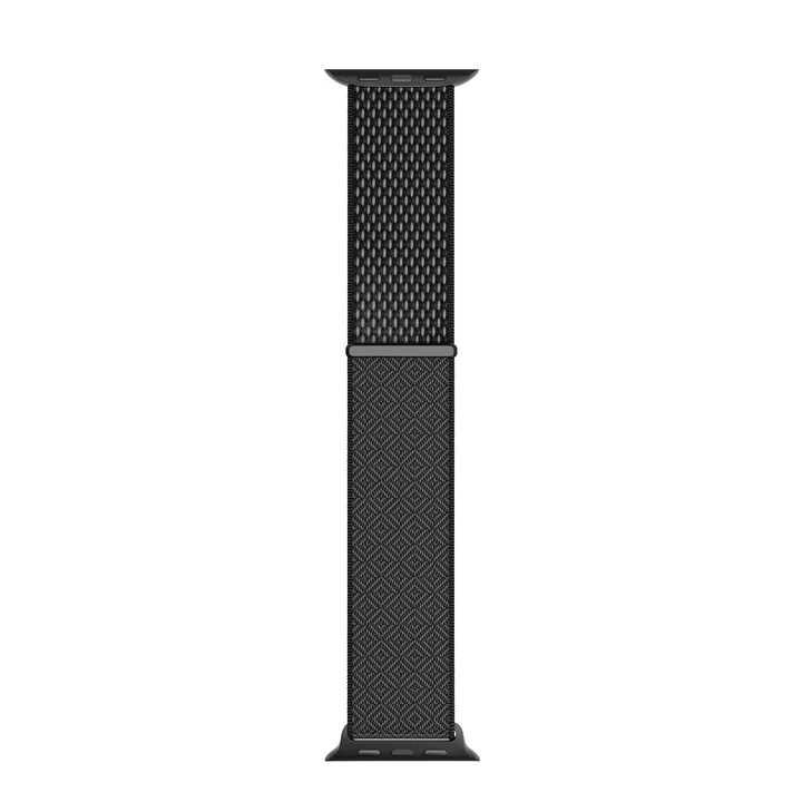 фото Ремешок WiWU CloudFelx для Apple Watch 44/45/46/49mm нейлон (WB501) (черный)