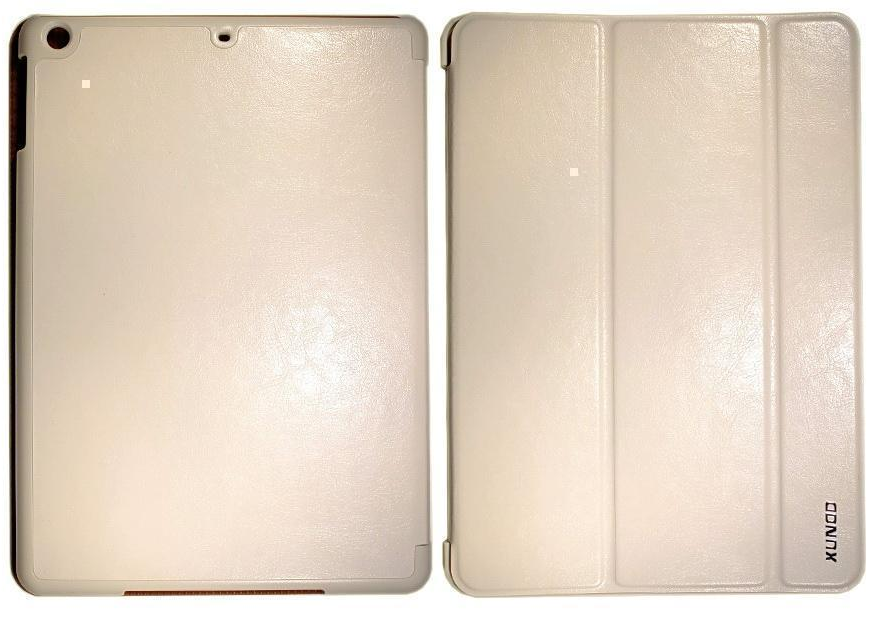 фото Чехол-книжка Xunad для Apple iPad Air искусственная кожа с подставкой (белый)