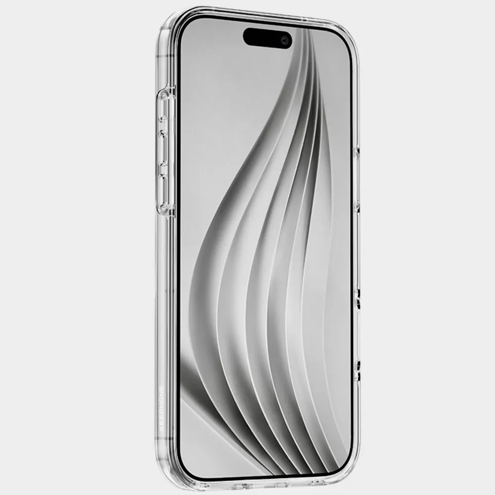 фото Чехол-накладка Keephone Hibrid Pro MagSafe для Apple iPhone 16 Pro пластиковый (прозрачный)