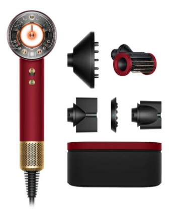 Фен Dyson Supersonic Nural HD16 (Red Velvet/Gold) with Case
