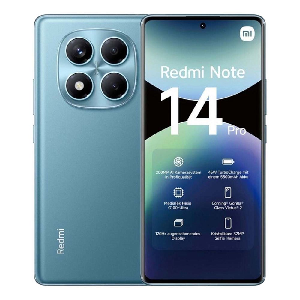 фото Xiaomi Redmi Note 14 Pro 12/512Gb (Blue), Xiaomi