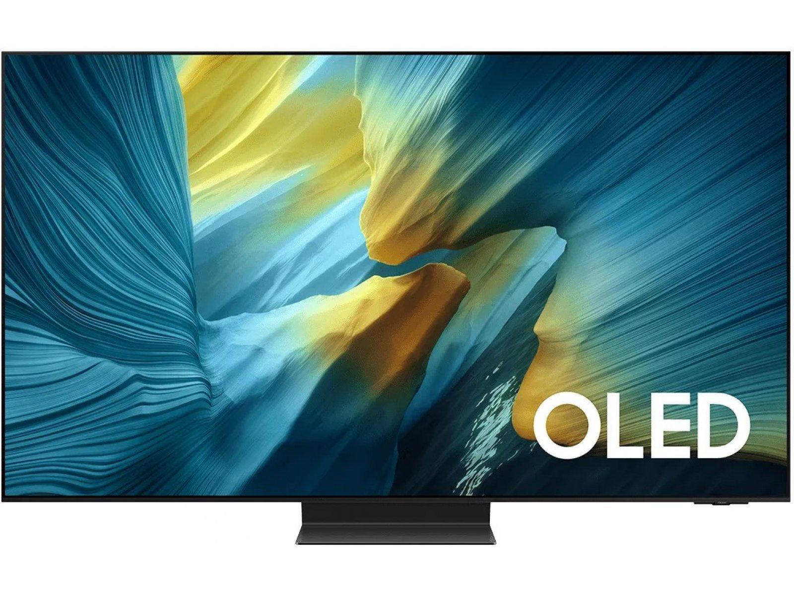 Телевизор Samsung QE55S95FAUXRU, 55", OLED 4K UHD, 144 Гц, Smart TV