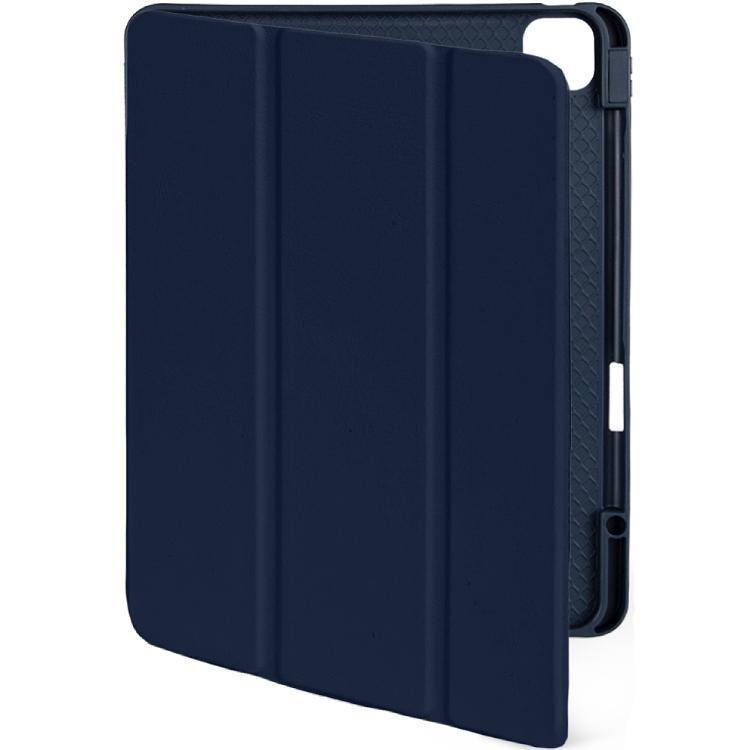 Чехол-книжка Smart Case для Apple iPad Pro 13 (2024/2025), с подставкой и отделением под стилус (темно-синий)