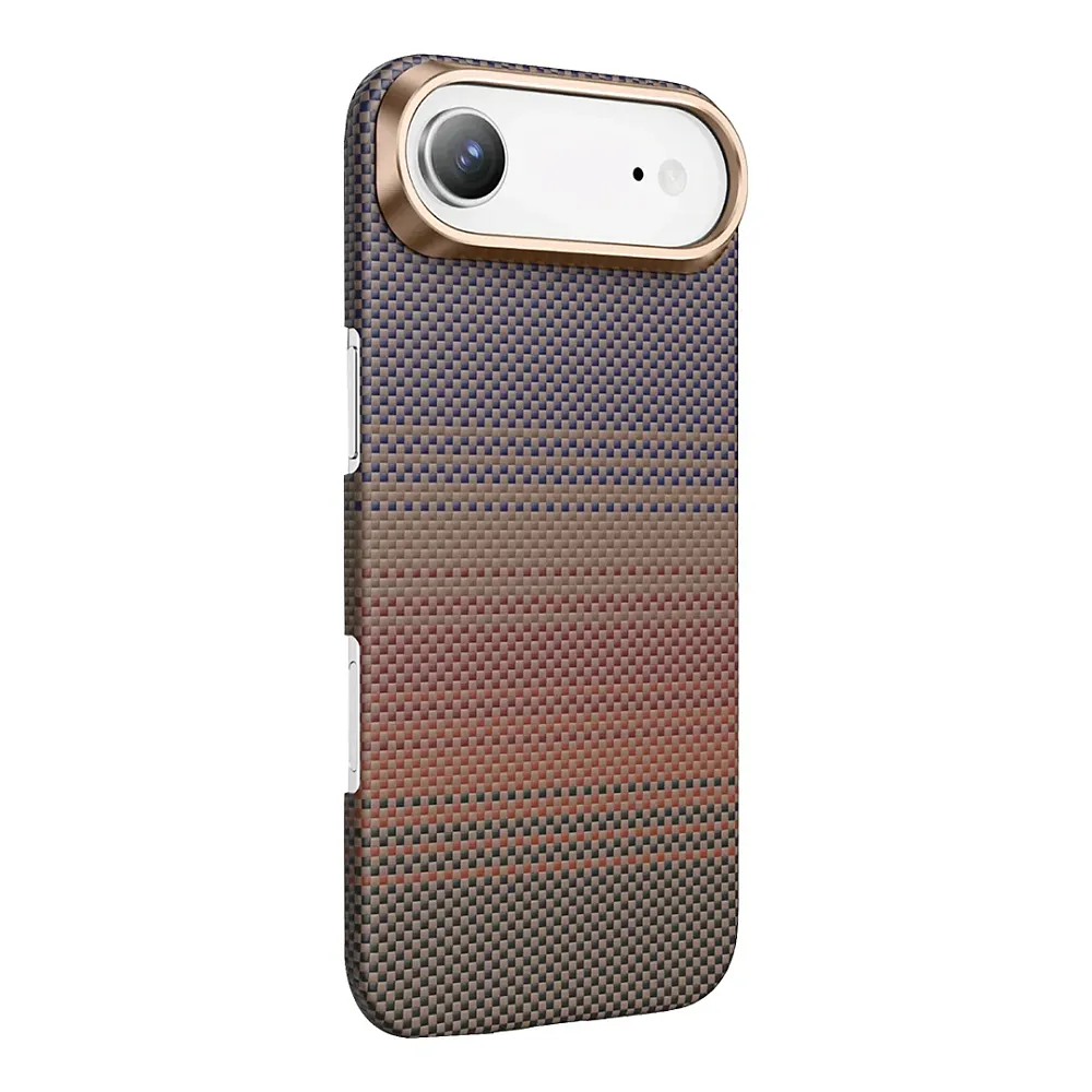 фото Чехол-накладка Keephone Kevlar MagSafe для Apple iPhone 17 Air кевлар (арамид) Sunset