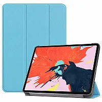 фото Чехол-книжка Smart Case для Apple iPad Pro 11 (2018) / Pro 2 (11) 2020 / Pro 3 (11) 2021 (искусственная кожа с подставкой) (голубой)