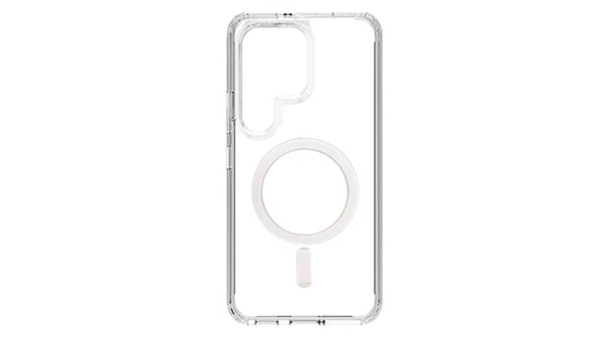 Чехол-накладка KWI-NI Magsafe для Samsung Galaxy S24 Ultra силиконовый прозрачный 1300₽