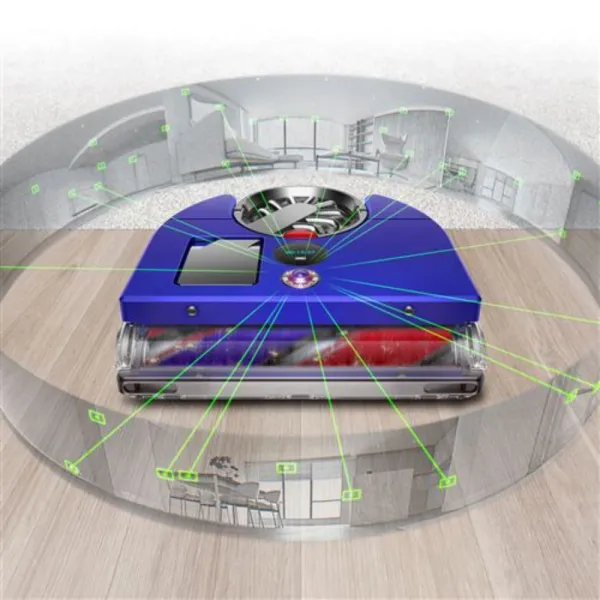 Робот-пылесос Dyson 360 Robot Vacuum Cleaner (RB03) (Blue/Nickel)