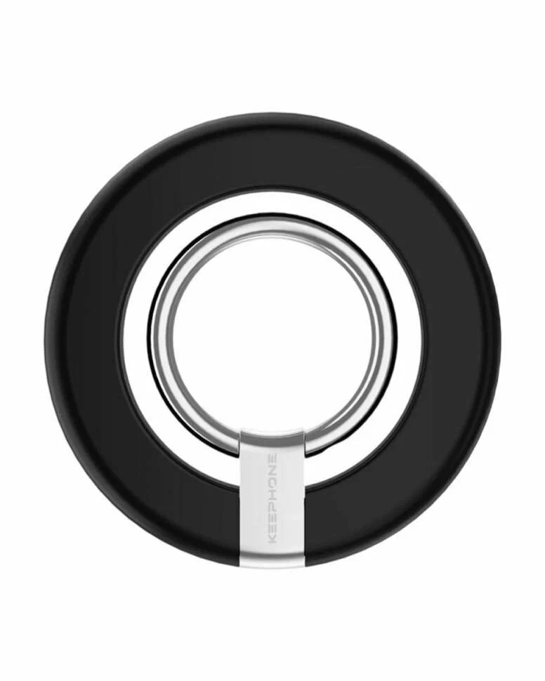 фото Магнитный держатель-кольцо Keephone MagSnap Easy Grip для Apple iPhone (черный)