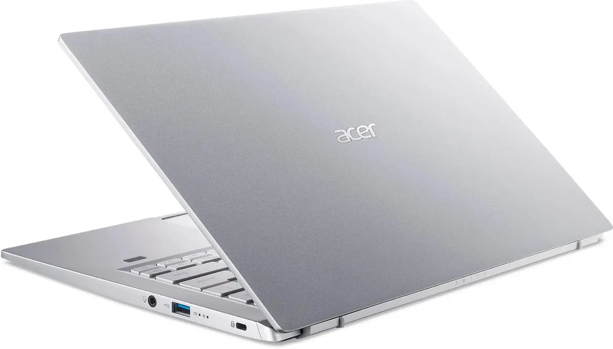Ноутбук Acer Swift 3 SF314-43 (14" IPS, AMD Ryzen 7 5700U, 16Gb, 512Gb SSD, AMD Radeon, noOS) (Серебристый) — фото 2